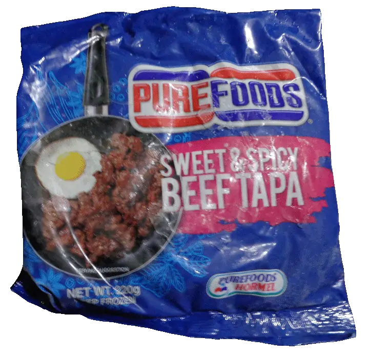 Sweet & Spicy Beef Tapa